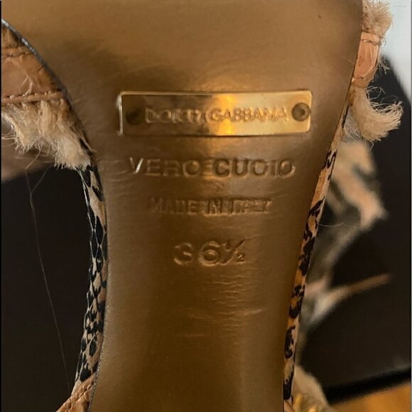 Dolce & GABBANA sandals - Picture 3 of 5